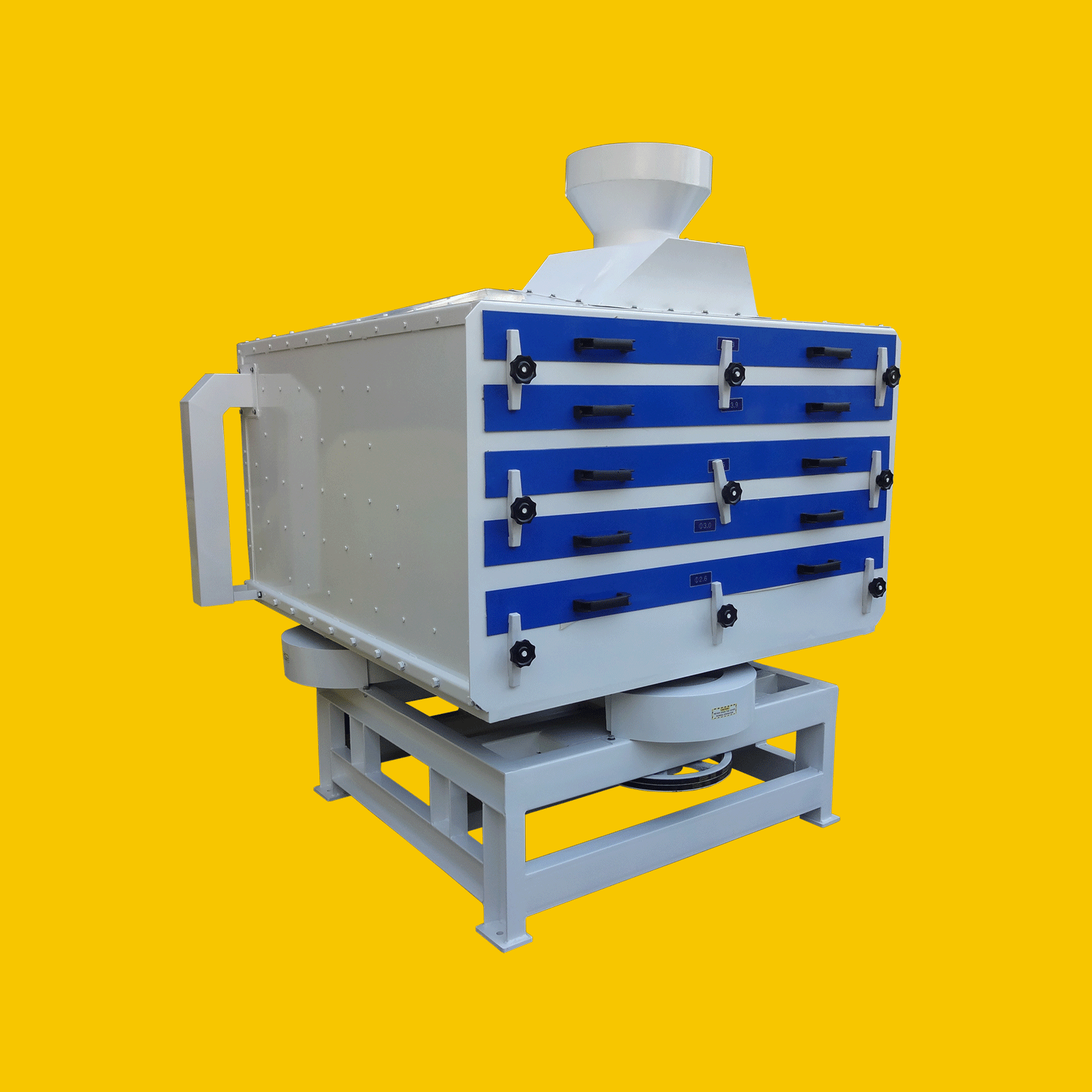 Bühler paddy dryer and rice storage plant in South Asia 