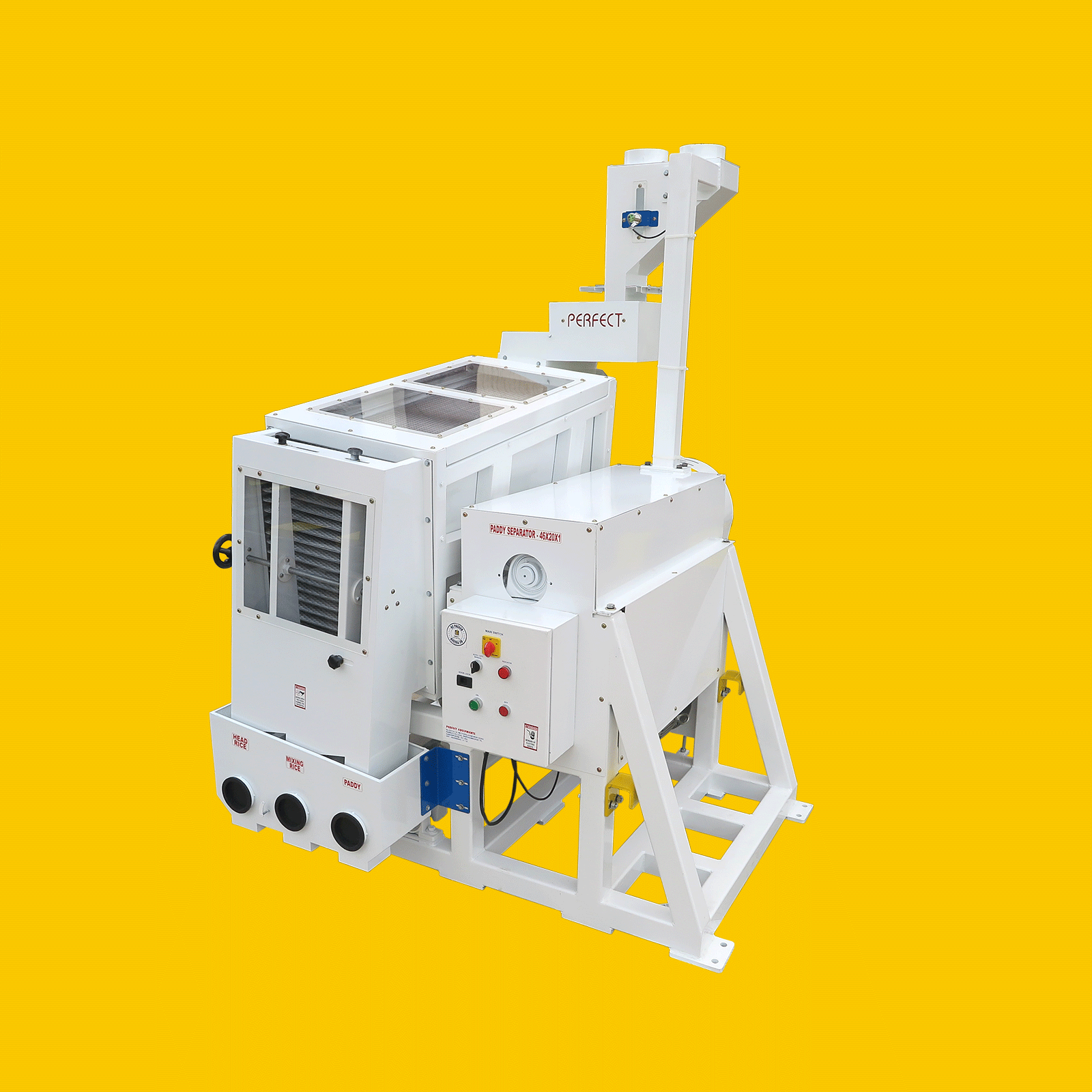 Bühler paddy dryer and rice storage plant in South Asia 