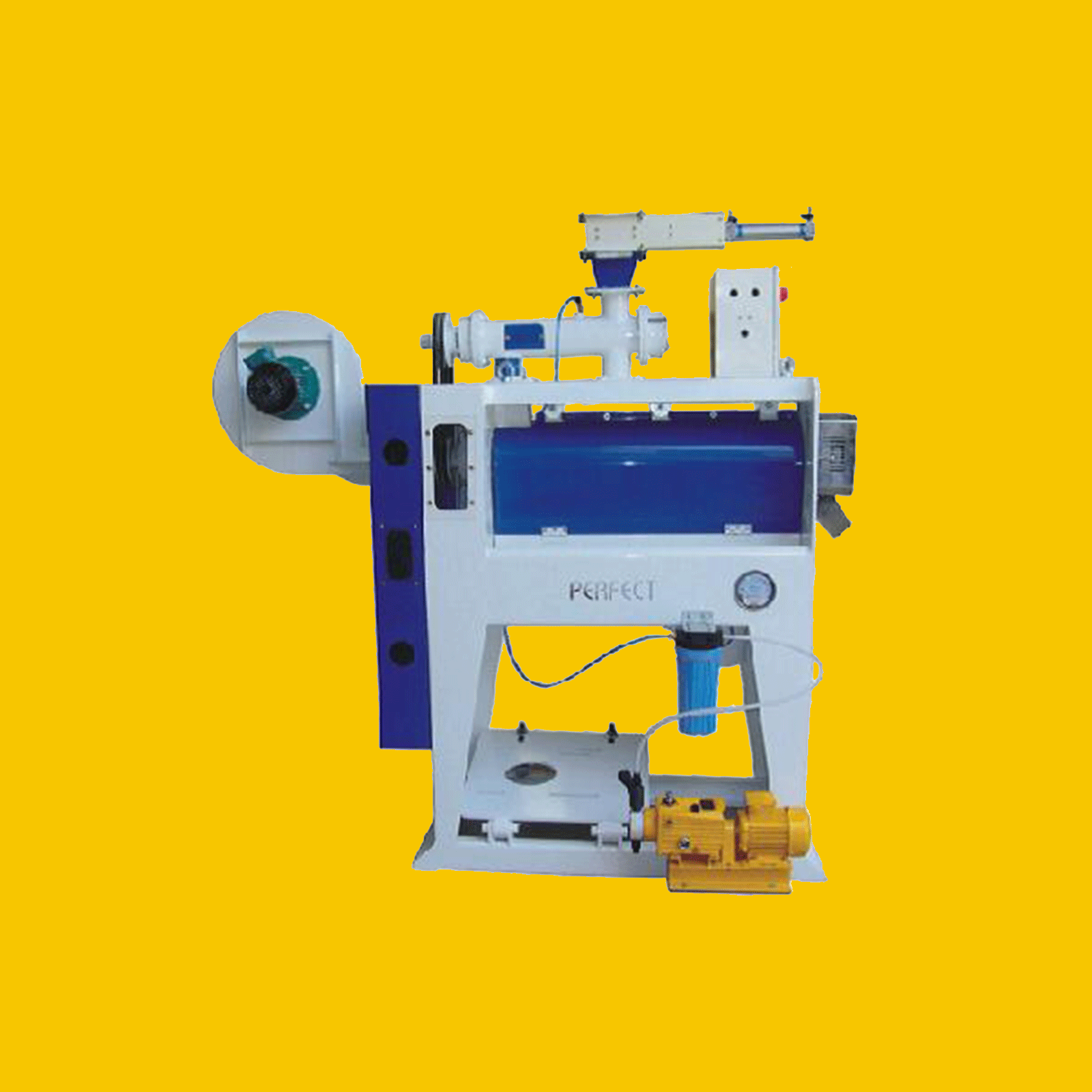 Machines for hulling paddy in a rice mill 