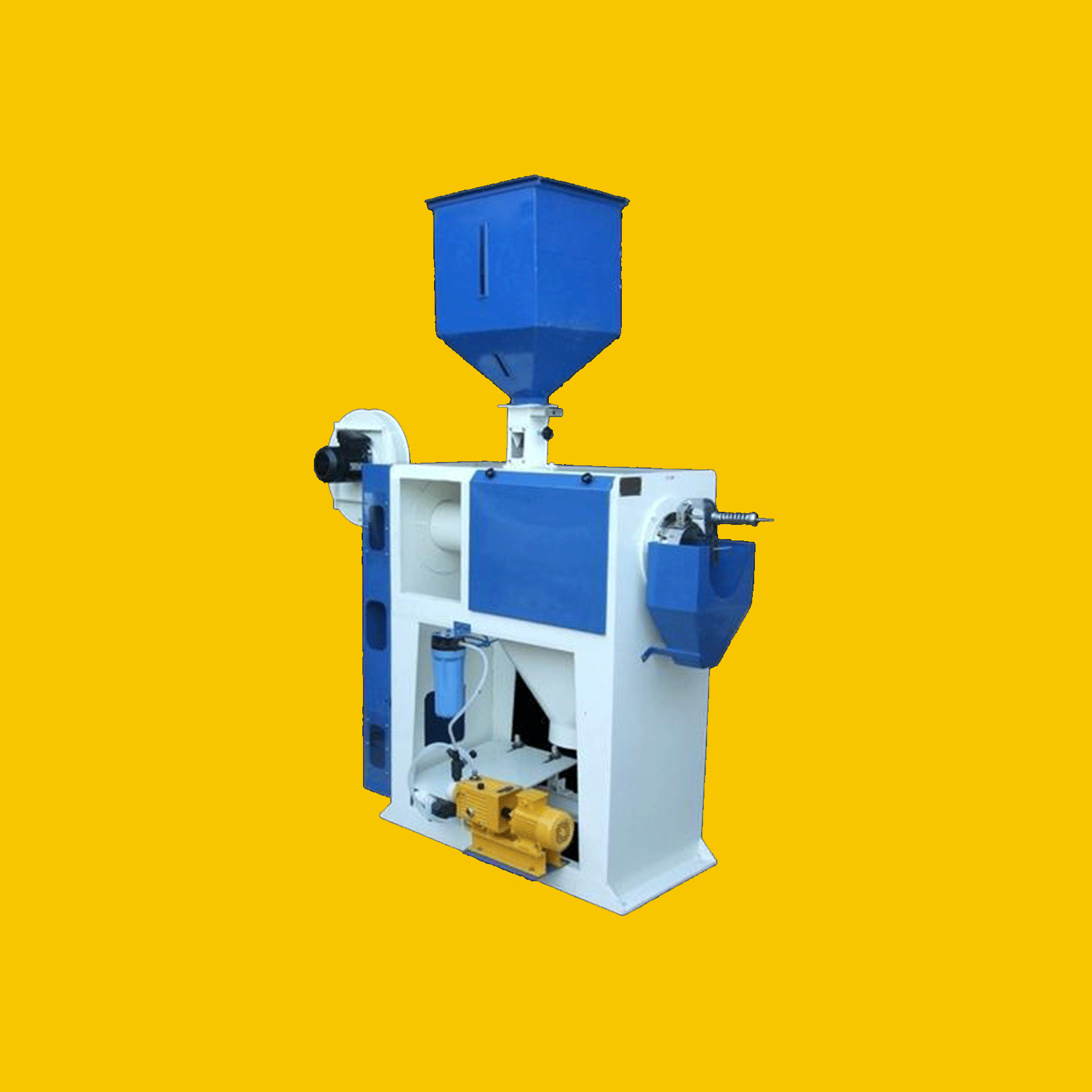 Machines for hulling paddy in a rice mill 